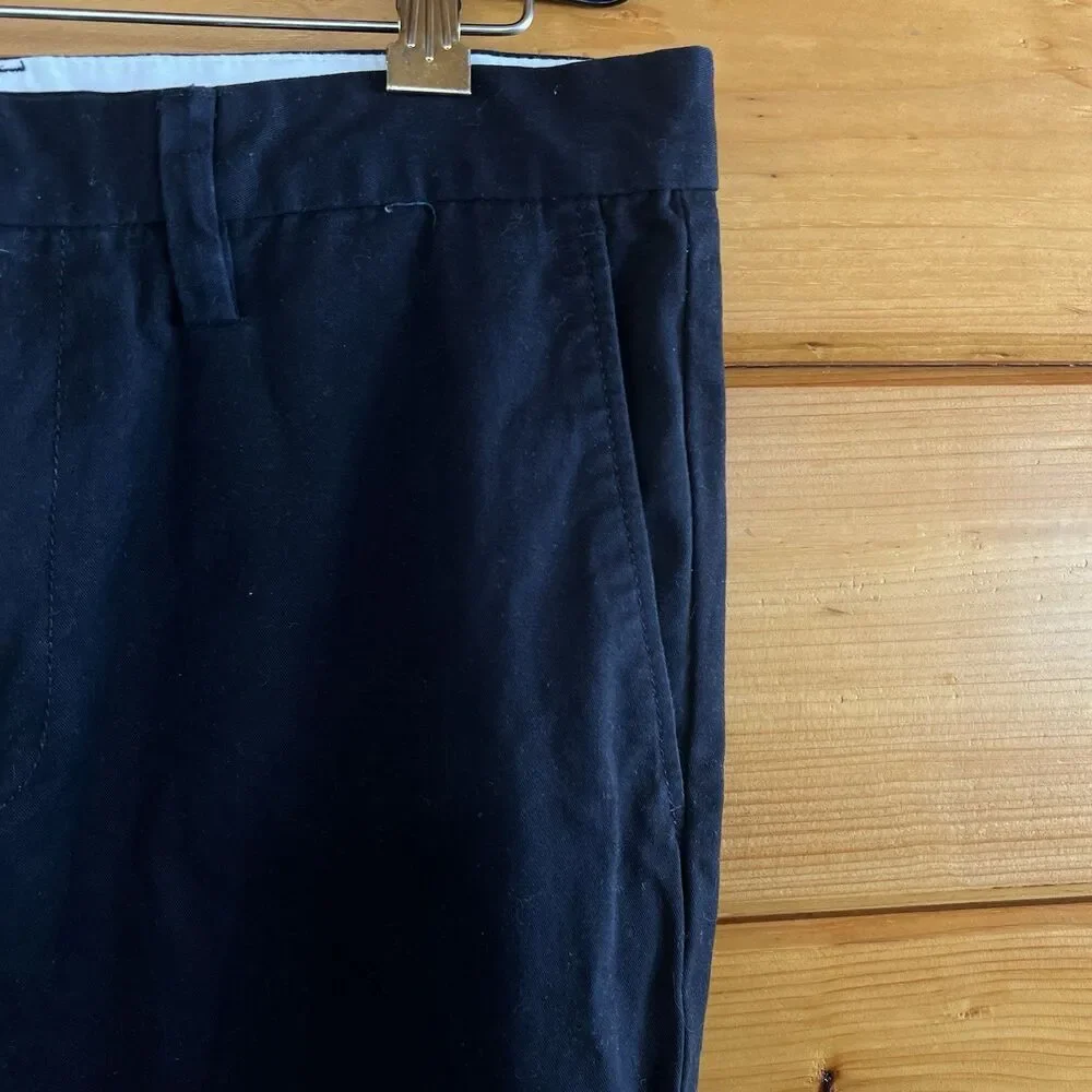 Old Navy Classic Loose Pants Mens Black Chino Cotton Casual Comfort 31x32